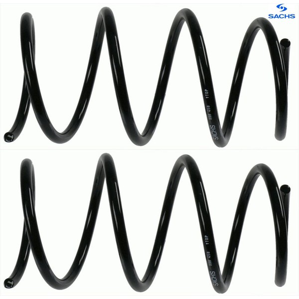 2X Fahrwerksfeder Sachs 998459 2 Federn Satz Federnsatz FüR Bmw-image