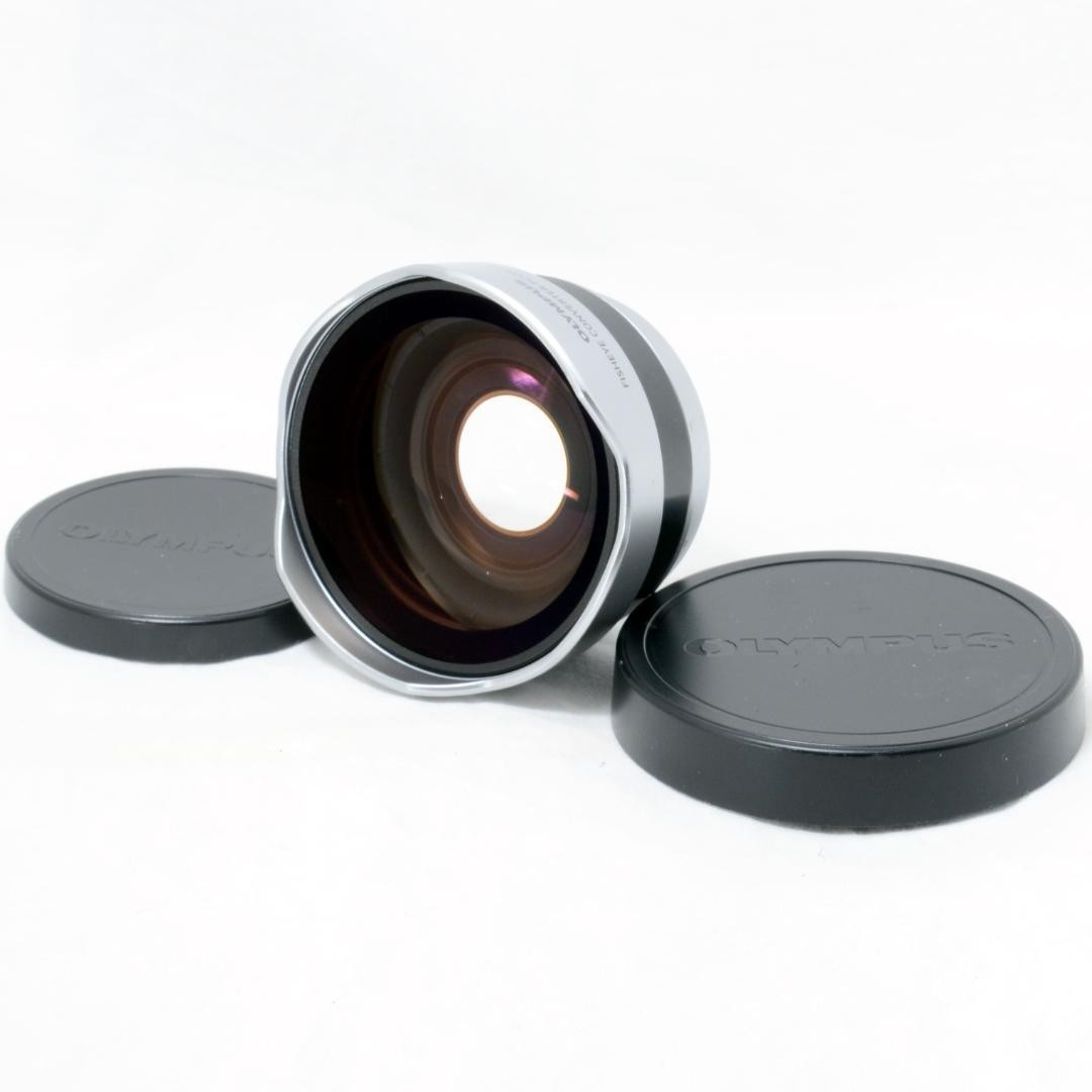 OLYMPUS フィッシュアイアイコンバーター FCON-P01 USED] Olympus FCON-P01 Fish Eye converter lens Excellent Condition