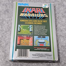 Ikari Warriors NES NINTENDO In Box With Manual 