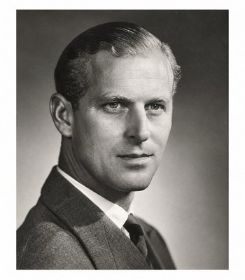 Prinz Philip Original Pressefoto von Karsh Of Ottawa - Caméra Press London