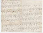 CIVIL WAR LETTER - 115th NY Vols - Soldiers Die Fever, Rebels fire on Steamboats