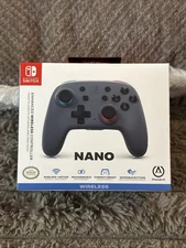 PowerA Nano Enhanced Wireless Controller for Nintendo Switch - Gray Neon