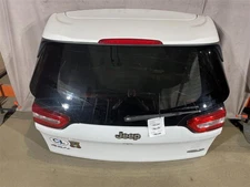 Used Deck Lid fits: 2018 Jeep Cherokee w/rear view camera privacy tint glass Gra