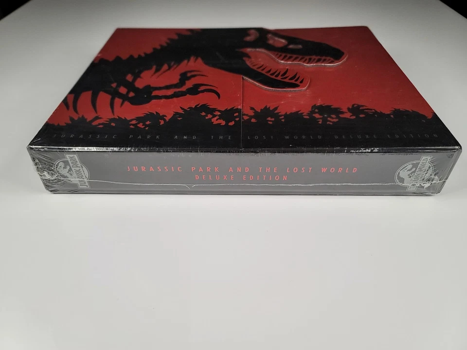 Jurassic Park and The Lost World Deluxe Edition (DVD & CD 2000) New Read Below  - Imagem 3 de 4
