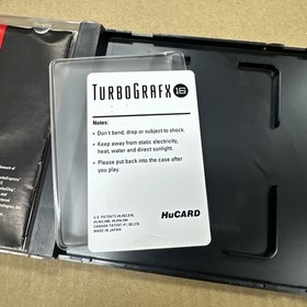 Ballistix (Turbo Grafx 16) W/Case & Manual 