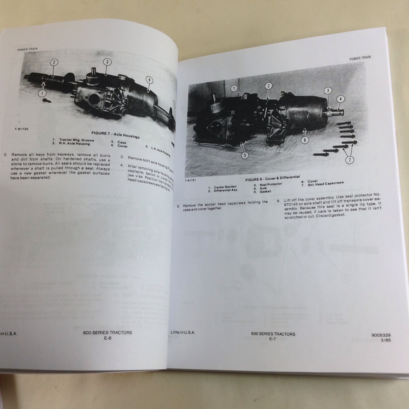 Allis Chalmers 611 LT Ltd Series Tractor Lawn Mower Garden Service Repair  Manual | eBay