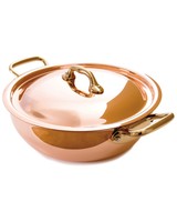 Mauviel M'150 8in Round Vegetable Pan With Lid on sale Mauviel M'150 8in Round Vegetable Pan With Lid on sale