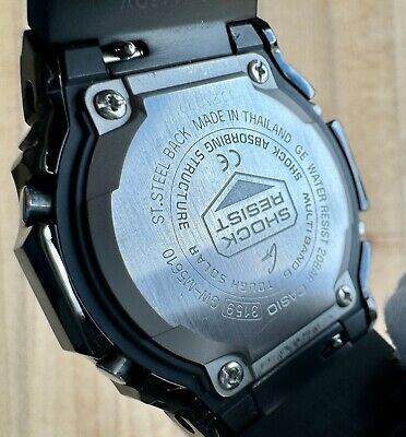 Casio G-SHOCK GW-M5610 With Metal Mod Steel Case And Band | eBay Casio G-SHOCK GW-M5610 With Metal Mod Steel Case And Band | eBay