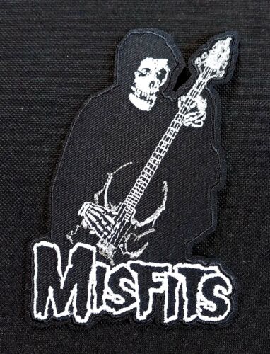 LICENZA ~ MISFITS BASS FIEND ~ Horror Punk Band Musica Ferro su PATCH - Foto 2 di 6