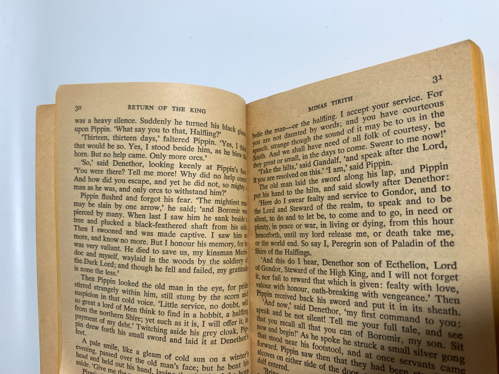 Tolkien - The Lord of the Rings - 1967 US Ballantine, White Box w/Price Sticker - Picture 23 of 24