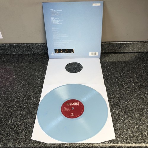 LP LIMITED EDITION LIGHT BLUE VINYL KILLERS HOT FUSS UK 1ST PRESS 2004 NM/NM - Picture 3 of 14