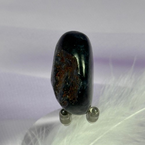 Hermosa piedra de tambor zafiro azul oscuro 23g SN55923 - Imagen 4 de 4