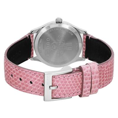 ★関税送料込★GUCCI G-Timeless Pink Mother of Pearl YA126586 Gucci G-Timeless Pink Mother of Pearl Dial Steel Ladies