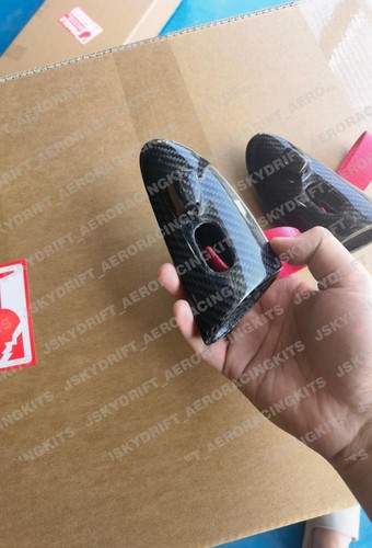 For Porsche 987 Cayman/ Boxster/ 997 Carrera GT3 Door Pulls Handle Carbon Fiber - Picture 30 of 43