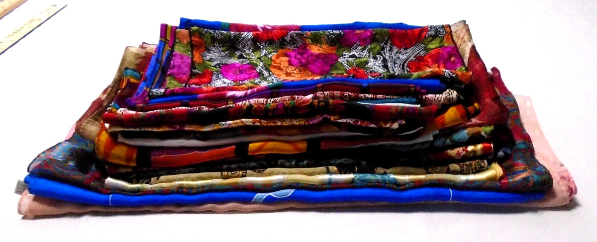 25 Vintage & Modern Scarves #13-Dana Herbert/Limited/Elorian Original, J. Smith
