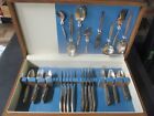 New ListingReed & Barton 56 Piece Silverplate Flatware Set Service for 8