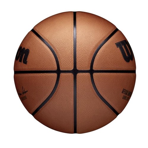 Wilson Oficial NBA Baloncesto Interior Talla 7 Gameball Pelotas Cuero Genuino Logo - Imagen 2 de 8