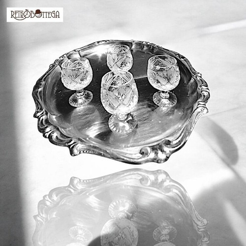 Set No. 4 Faceted Crystal Liquor Glasses Vintage Accessories - Most... - Picture 3 of 4