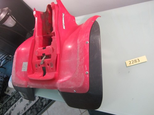 red REAR BACK FENDER PLASTIC 89 YAMAHA BREEZE YFA1 YFA 125  2X4  1989 - Bild 1 von 4