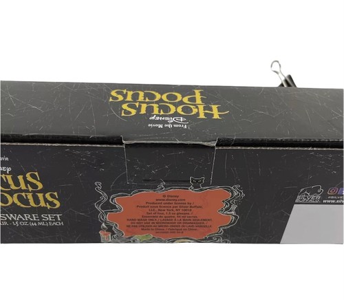 Hocus Pocus Disney Glassware Shot Glasses New Halloween Shot Glasses - Picture 8 of 9