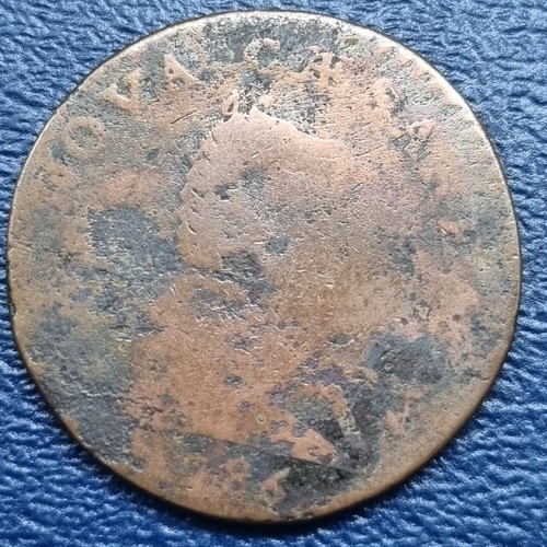 1786 New Jersey Colonial Copper Token RARE Circulated #71124 - Picture 2 of 2