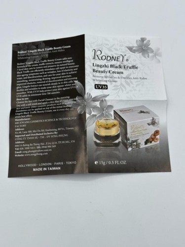 Rodney Lingzhi Black Truffle Beauty Cream Removes Wrickles & Freckles Whitening - Picture 10 of 11