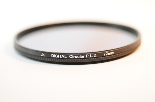 Quantaray 72mm digital Circular Polarizer filter for Canon Nikon Sony Sigma lens