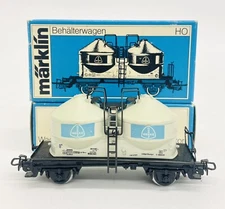 Marklin HO DB Quarz Werke Tank Car Behalterwagen 4661 Vtg West Germany w/ Box