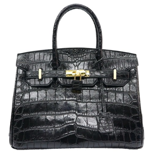 Elegant Crocodile Leather Camera Bag | eBay