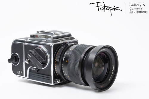 Hasselblad 202FA with Distagon FE 50mm F2.8 T*, E12 back & filter (94-96%new) - Picture 7 of 14