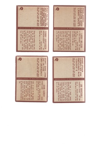 Lote de semiestrellas y estrellas de fútbol americano Philadelphia 1967 - Imagen 6 de 6