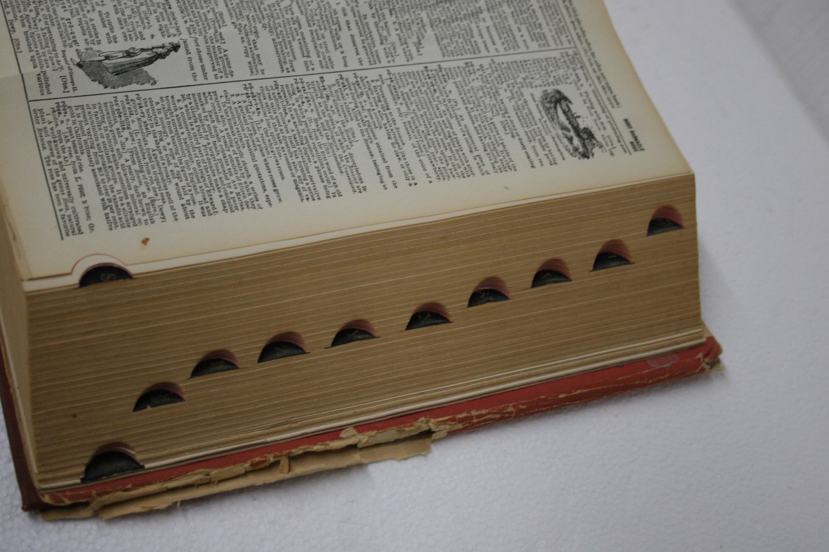 Webster’sNewTwentiethCenturyDictionary Vintage 1949 Book WEBSTER'S NEW TWENTIETH CENTURY DICTIONARY