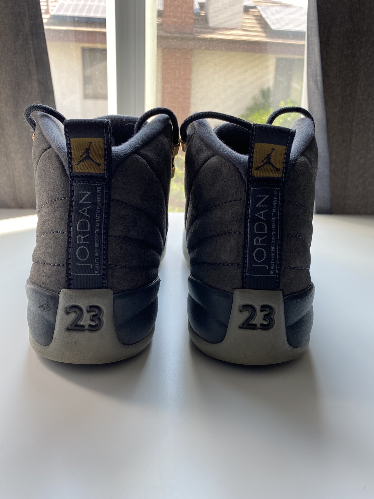 jordan 12 wolf grey (size 6) - Gem jordan 12 wolf grey (size 6) - Gem