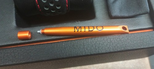 Mido Multifort - M025.627.36.061.00 PVD Coated Chronograph w/ Leather Band - Picture 3 of 8