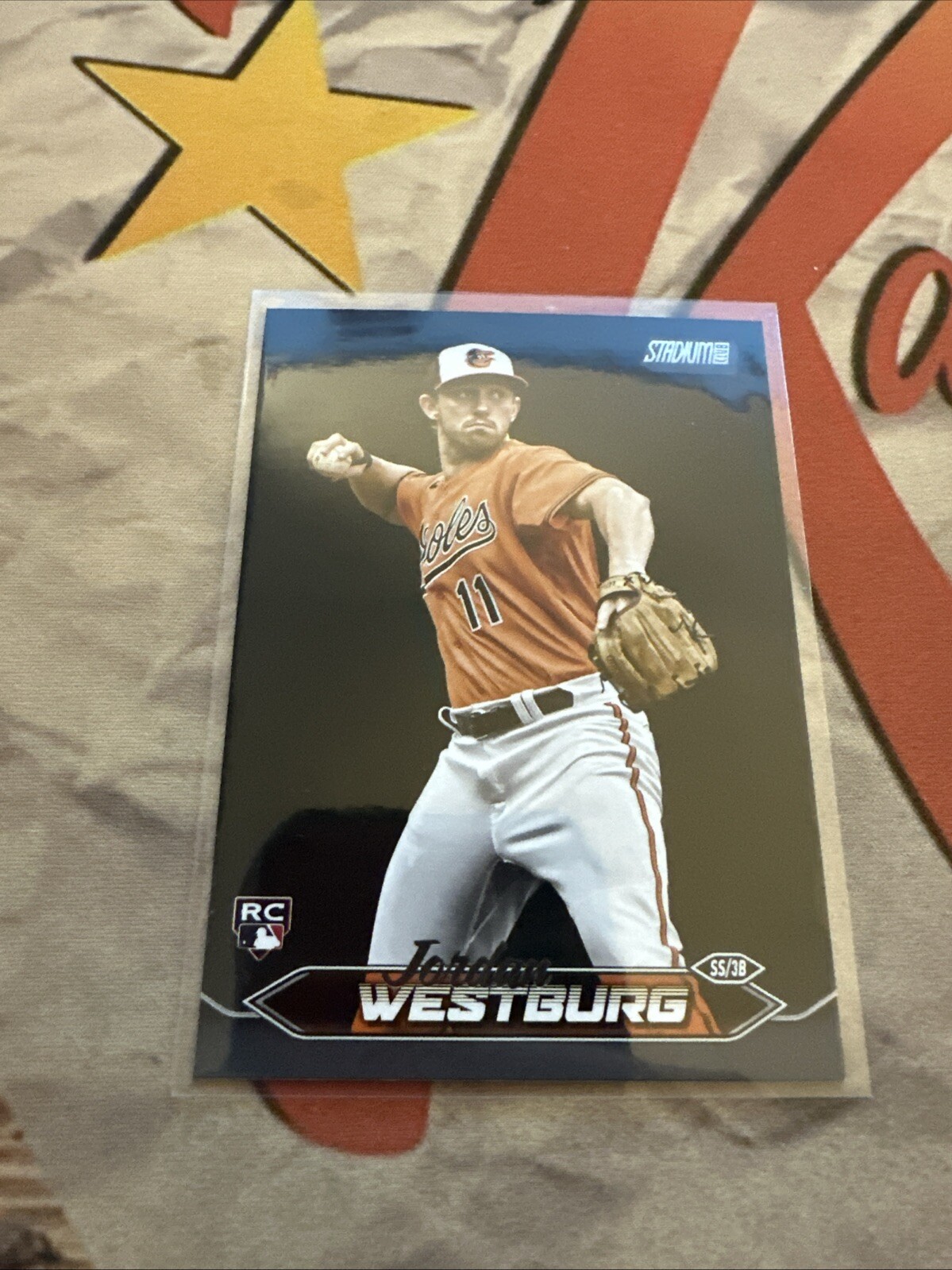 2024 Topps Stadium Club - #77 Jordan Westburg (RC) Black Foil RC!