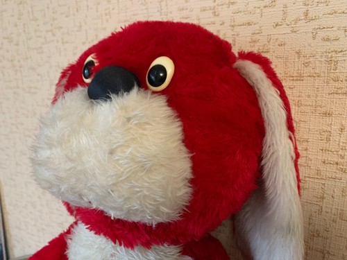 Peluche suave infantil soviético perro 65cm. URSS vintage - Imagen 6 de 17