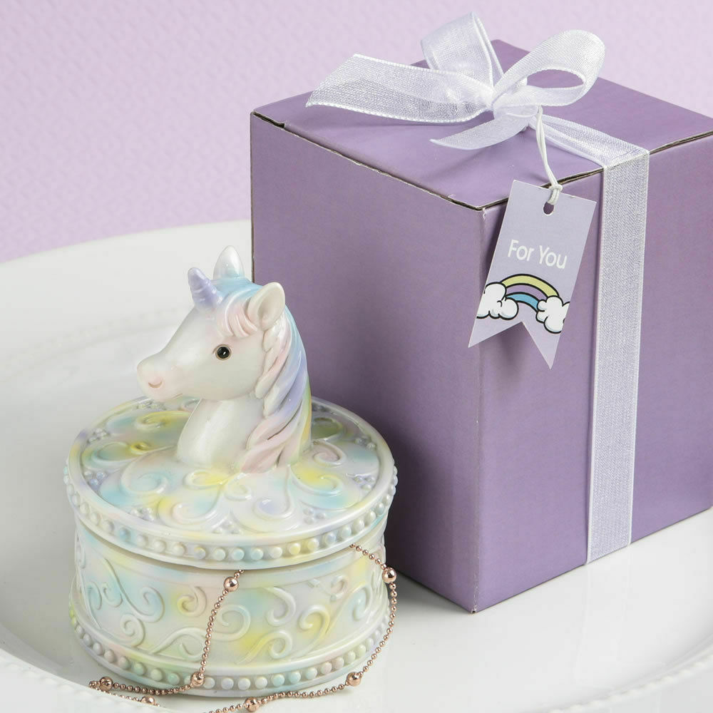 8-70 Unicorn Design Jewelry Gift Box - Baby Shower Birthday Party Favors 8-70 Unicorn Design Jewelry Gift Box - Baby Shower Birthday Party Favors