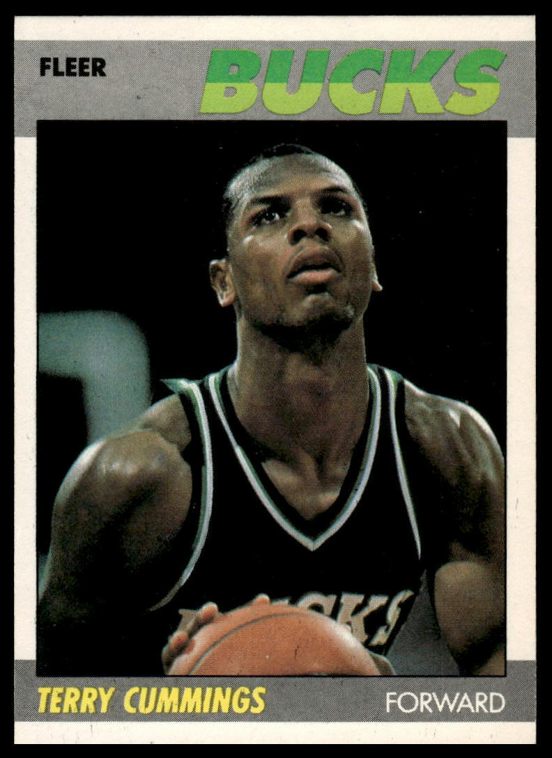1987-88 Fleer #23 Terry Cummings