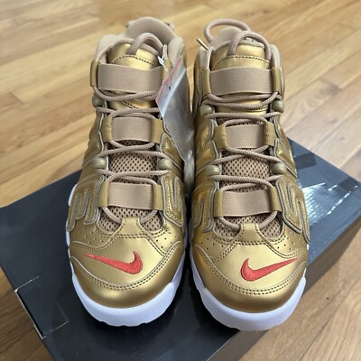 Nike Air More Uptempo x Supreme Suptempo Gold 902290 700