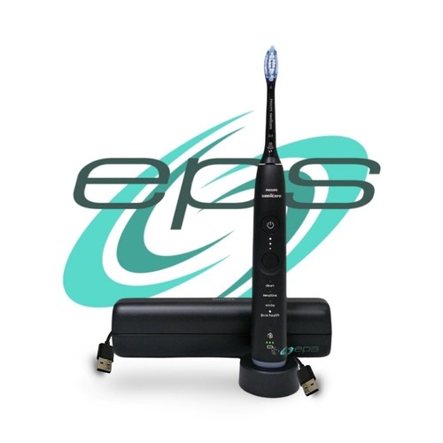 Philips NEXT GENERATION SONICARE HX7421/01 Schallzahnbürste schwarz mit Ladeetui - Bild 2 von 6