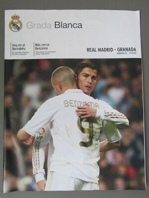 Programm LA LIGA BBVA 2011/12  Real Madrid - Granada