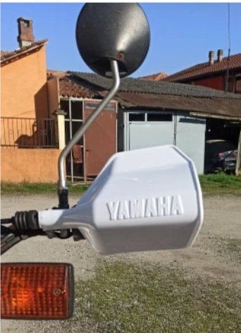 Schwarze Bürste Handprotektoren für Yamaha XT350 XT 600 TENERE XTZ750 TT350 TT600 - Bild 8 von 12