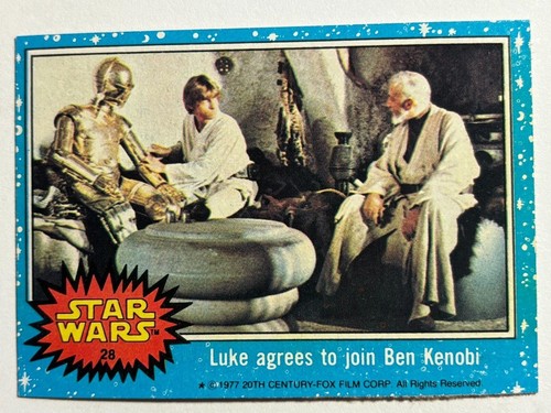 1977 Topps Star Wars Movie Cards Blue 1st Series High Grade PSA Vader Luke Leia - Picture 85 of 235