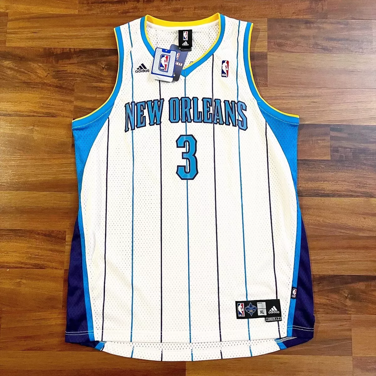 Adidas New Orleans Hornets Jersey #3 Chris Paul Nba