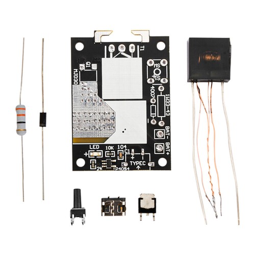 Módulo de encendido por arco de alto voltaje de 5 V encendedor de arco recargable kit electrónico hágalo usted mismo- - Imagen 6 de 29
