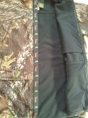 BROWNING HELL'S CANYON MOSSY OAK BREAKUP ODORSMART CAMO HUNTING JACKET SIZE L - Picture 4 of 12