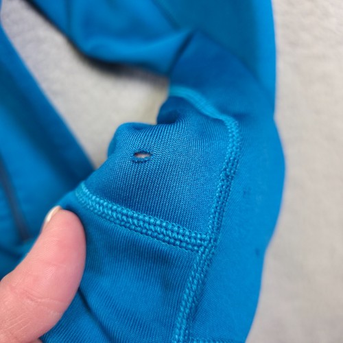 Patagonia Crosstrek Jacket Mens L Blue Mock Neck Fleece Polartec Outdoor Sports - Picture 6 of 16