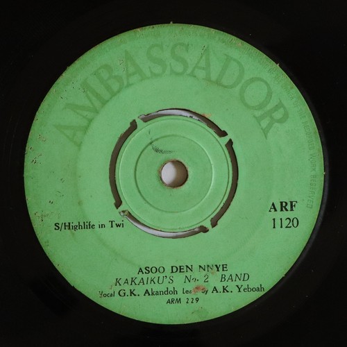 UNGOOGLEABLE GHANA HIGHLIFE KAKAIKU'S N°2 BAND ASEM MMPE NIPA ASOO DEN NNYE HEAR - Imagen 2 de 3