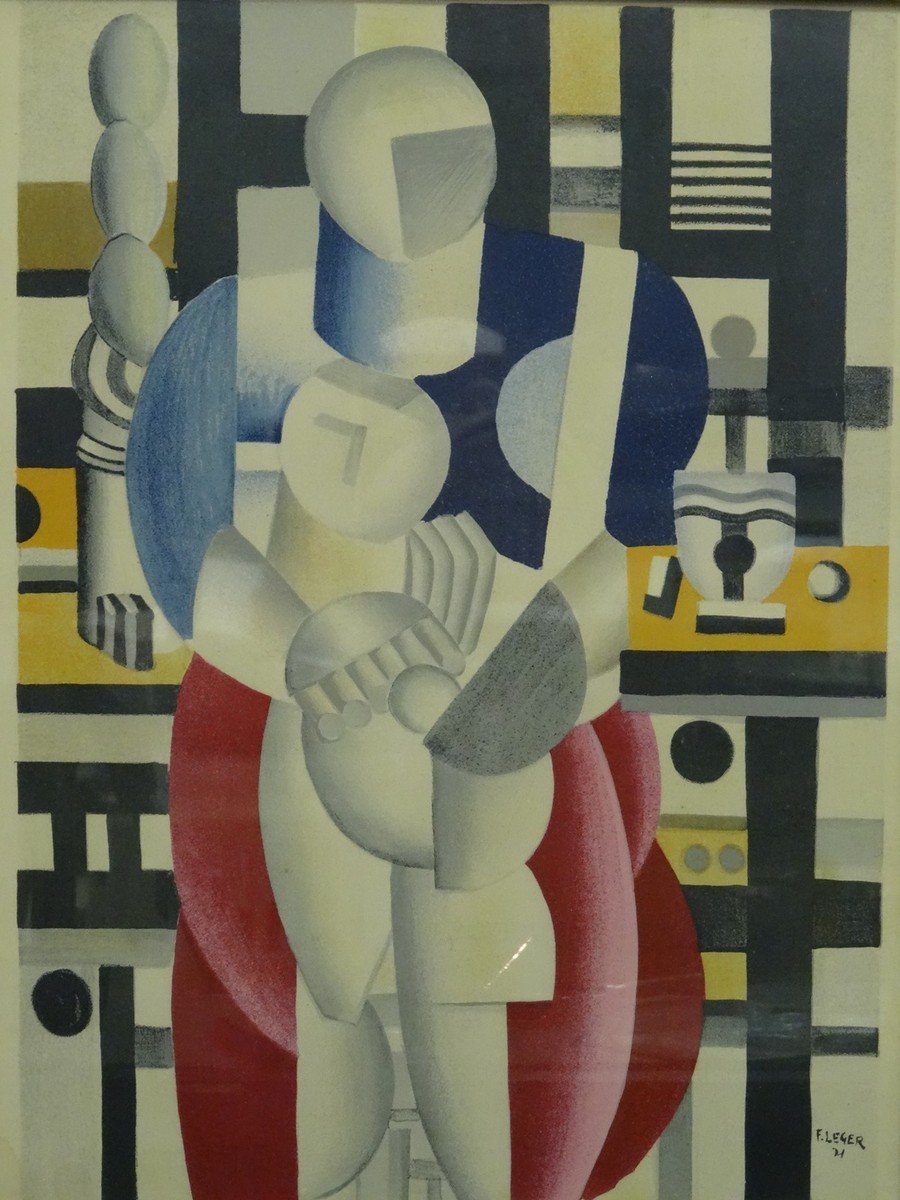 Fernand Leger、LA MANNEQUIN AU DAMIER Helly Nahmad Gallery - Fernand Léger, 'Mannequin au Damier