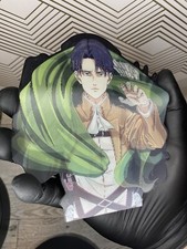 Attack on Titan Levi Ackerman 3D Lenticular Motion Car Sticker Decal Peeker